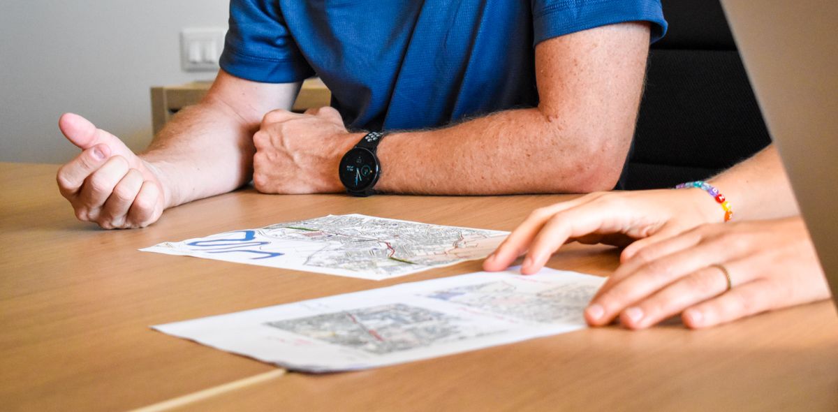 Topografia e arredamento